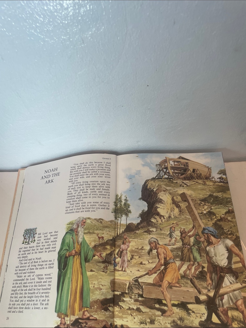 The Golden Children's Bible Illustrated Hardcover vintage 90’s book - Picture 8 of 16
